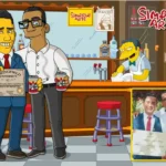 caricatura personalizada en el bar de Moe, estilo los simpson, caricatura simpsonizada, una caricatura de Simpsoniarte