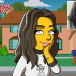 caricatura personalizada en la casa de los simpson, una caricatura de Simpsoniarte